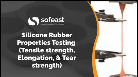 silicone tear test|thermoplastic rubber tear strength.